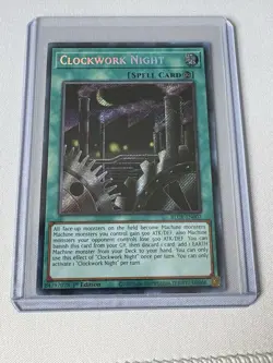 [NM] Clockwork Night BLCR-EN007 1st Edition Secret Rare 2022 - Image 1
