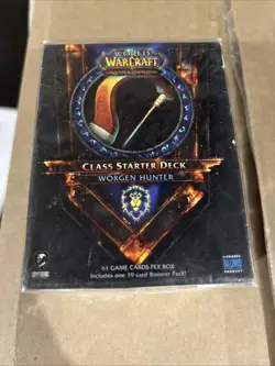 WOW WORLD OF WARCRAFT Class Starter Deck - Worgen Hunter NEW SEALED English New - Image 1