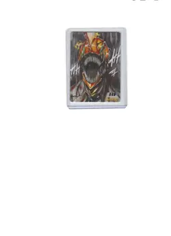 Denji Chainsaw Man Collectible SSP Rare Holo Card NM - Image 2