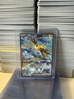 Pokemon TCG Zapdos EX Card 202/165 Scarlet & Violet 151 Series - Image 1