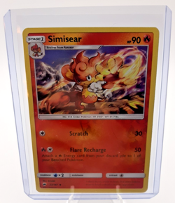 Simisear 23/147 Burning Shadows Pokemon Reverse Holo Rare TCG Card Game Card - Image 1