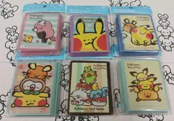 Yurutto Complete Set Deck Shield Pokemon Card Sleeves Kanahai 6 Types - Image 1