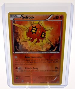 Solrock 83/160 XY-Primal Clash Reverse Holo Pokemon TCG Card Game Card - Image 1
