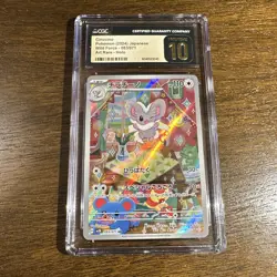 CGC 10 Pristine Cinccino 083/071 AR Art Rare Wild Force sv5K Pokemon Card - Image 1