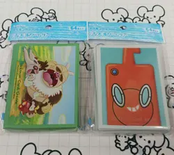 Pokemon Card Deck Shields Set Kecleon and Rotom Sleeves Unopened Collectible - Image 1