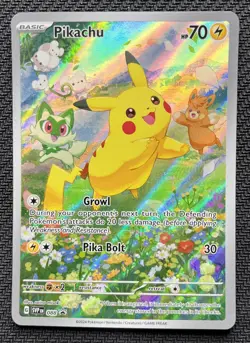 Pikachu SVP EN 088 Black Star Promo Pokemon Sv: Scarlet & Violet Promo Card Holo - Image 1
