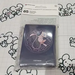 Mew Celestial Circles Deck Shield Pokemon Card Sleeves Rare First Edition - Image 1