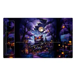 Pokemon Playmat With Zones OPCG TCG Card Game Gengar PlayMat 24x14 in Standard - Image 3