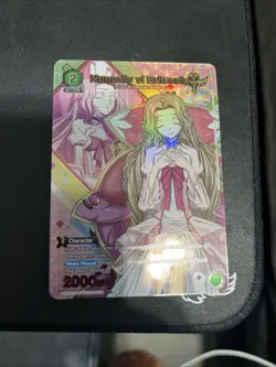 Union Arena Card Code Geass Nunnally R Parallel Rare English DHL Vol.2 - Image 1