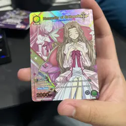 Union Arena Card Code Geass Nunnally R Parallel Rare English DHL Vol.2 - Image 3
