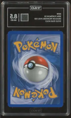 Pokemon Mew Gold Star Delta Species EX Dragon Frontiers Holo Card 101/101 - Image 2