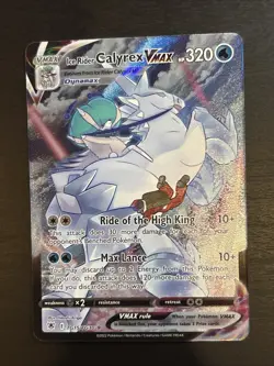 Ice Rider Calyrex VMAX - TG15/TG30 - Pokemon Astral Radiance Ultra Rare Card NM - Image 2