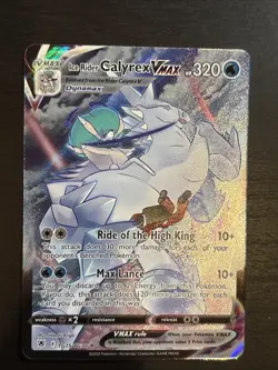 Ice Rider Calyrex VMAX - TG15/TG30 - Pokemon Astral Radiance Ultra Rare Card NM - Image 3