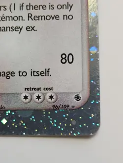 Chansey ex Ruby and Sapphire Holo 96/109 - Image 5