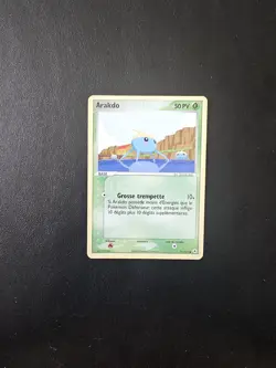Carte Pokemon COMMUNE Arakdo 76/101 EX Legendes Oubliees Bloc EX FR - Image 1