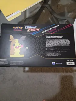 Morpeko V-Union Premium Playmat Collection English Pokemon Open No Packs - Image 2