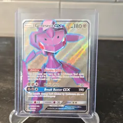 Pokemon Company Genesect GX 070/060 Thunderclap Spark Hyper Rare Holo - Image 1