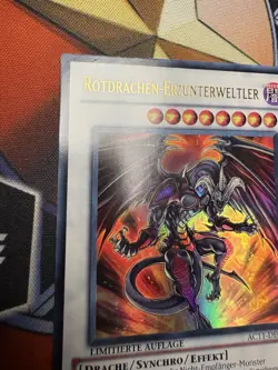Yugioh! Rotdrachen-Erzunterwelter Ultra Rare - AC11-DE006 Limitierte Auflage DE - Image 2