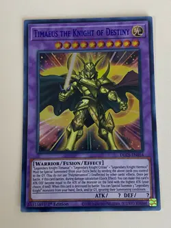 Yugioh Timaeus the Knight of Destiny Set Legendary Critias Hermos - Free Holo A - Image 2