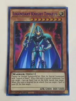 Yugioh Timaeus the Knight of Destiny Set Legendary Critias Hermos - Free Holo A - Image 4