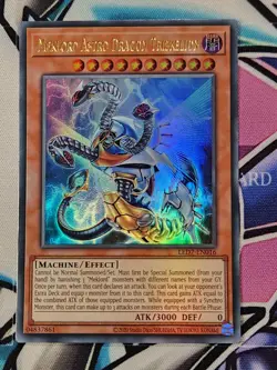 YUGIOH LED7-EN016 X3 Meklord Astro Dragon Triskelion Ultra Rare PLAYSET - Image 5