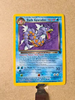 Pokemon Dark Gyarados TCG Team Rocket Card 25/82 Regular Rare - Image 1