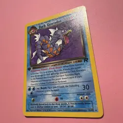 Dark Gyarados 25/82 NM Rare 1st Edition Team Rocket Pokemon Card Vintage 1999 - Image 5
