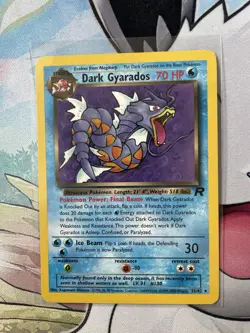 Pokemon TCG Team Rocket Dark Gyarados Card 25/82 Non-Holo Rare - Image 1