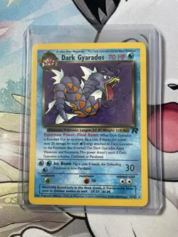 Pokemon TCG Team Rocket Dark Gyarados Card 25/82 Non-Holo Rare - Image 3