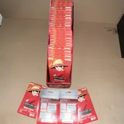 One Piece OP-13 Carrying On His Will Sleeved Booster Pack Lot 50 new and sealed - Image 2