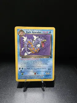 Pokemon TCG Team Rocket Dark Gyarados Card 25/82 Non-Holo Rare - Image 1