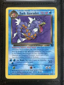 Pokemon TCG Team Rocket Dark Gyarados Card 25/82 Non-Holo Rare - Image 1