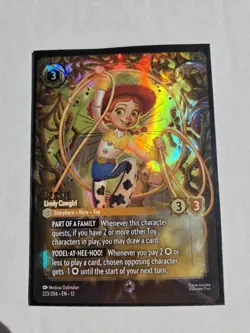 Jessie Lively Cowgirl 223/204 Enchanted Disney Lorcana Wilds Unknown - Image 1