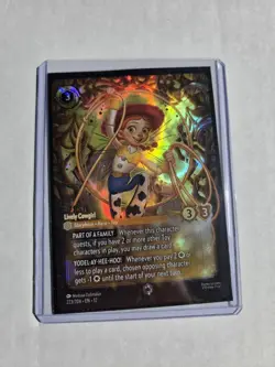 Jessie Lively Cowgirl 223/204 Enchanted Disney Lorcana Wilds Unknown - Image 3