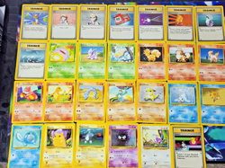 Pokemon VINTAGE Base Set Unlimited (27 Card Lot) - NO DUPLICATES - LP/MP - Image 1