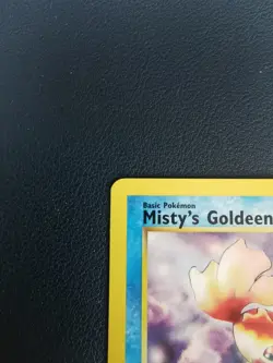 Pokemon Card Misty's Goldeen 85/132 Gym Heroes Common WOTC - Image 2