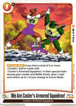 Dragon Ball Super We Are Cooler's Armored Squadron! Single Card Regular Common - Image 1