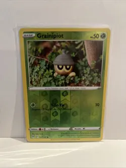 Pokemon Card Grainipiot 011/196 Lost Origin, From The Booster, French - Image 1