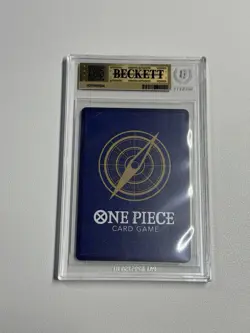 2025 One Piece Chinese Card Game 3rd Anniversary Bonney OP08-105 BGS 9.5 - Image 2