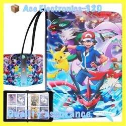 Card Book Holder Binder Album Collection Pokemon 400 Trading TCG Cards Case - Image 1