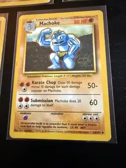 Vintage Pokemon Fighting Card Lot WOTC Jungle Team Rocket Base Rhydon Marowak - Image 4