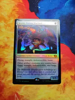 Krang, Utrom Warlord - Teenage Mutant Ninja Turtles (TMT) - Foil - NM - Image 1