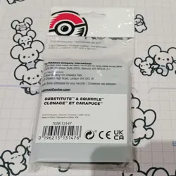 Pokemon Card Sleeves Substitute and Squirtle 65 Count Deck Shield Unopened - Image 2