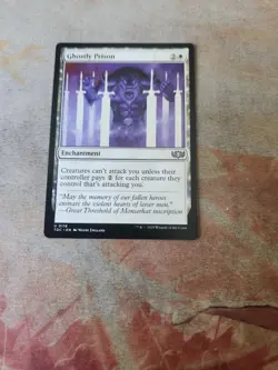 Ghostly Prison Commander Tarkir Dragonstorm MTG LP - Image 1