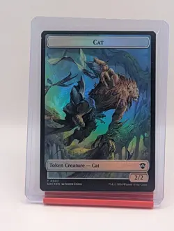 Cat // Inkling Double-Sided Token [Foil] #2 Magic Secrets of Strixhaven Commande - Image 2