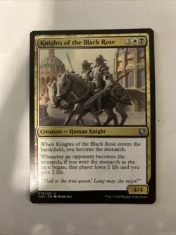 Knights of the Black Rose 1x MtG Conspiracy: Take the Crown CN2 LP ml - Image 1