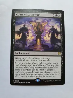 Court of Locthwain - Wilds of Eldraine Commander - Near Mint - MTG - Image 1