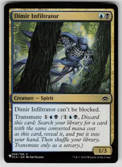 Dimir Infiltrator Common The List Reprints 086/156 MTG Near Mint 2020 - Image 1