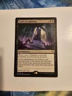 Court of Ambition Commander Legends MTG Magic The Gathering NM - Image 1