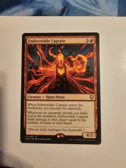 Emberwilde Captain Commander Legends MTG Magic The Gathering NM - Image 1